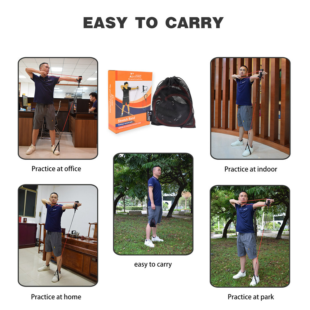 Archery Trainer Exercise Bow Riser Strength Practice Puller Equipment Adjustable