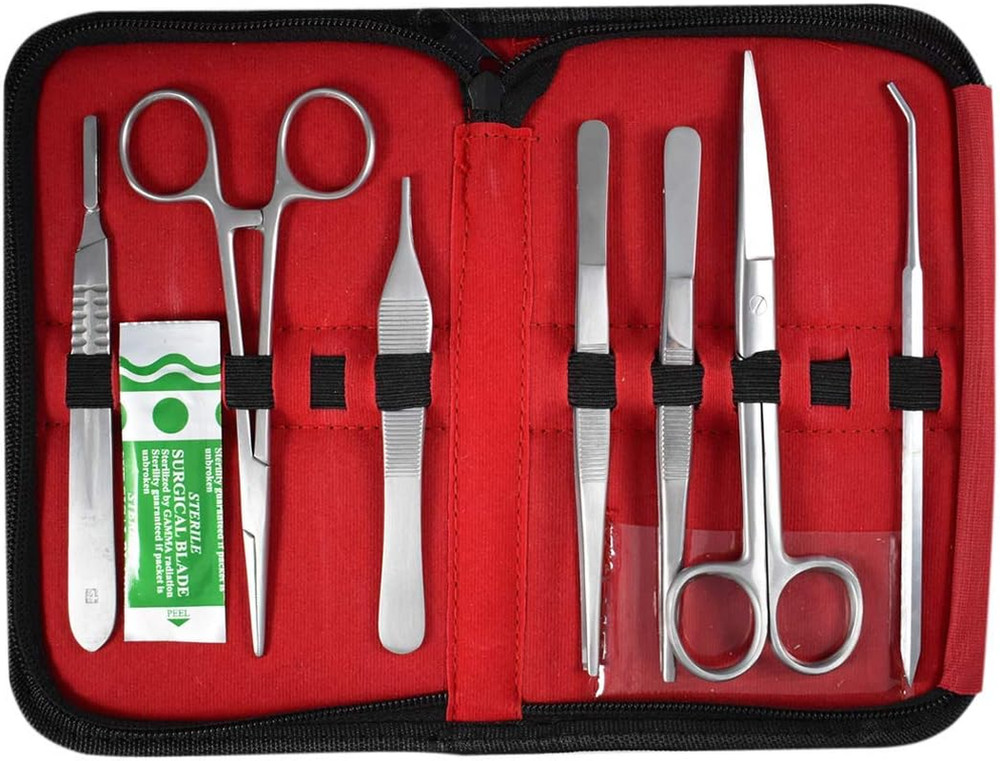 Veterinary Dissection Kit for First Year Veterinary School Students, 30 Pcs in Z