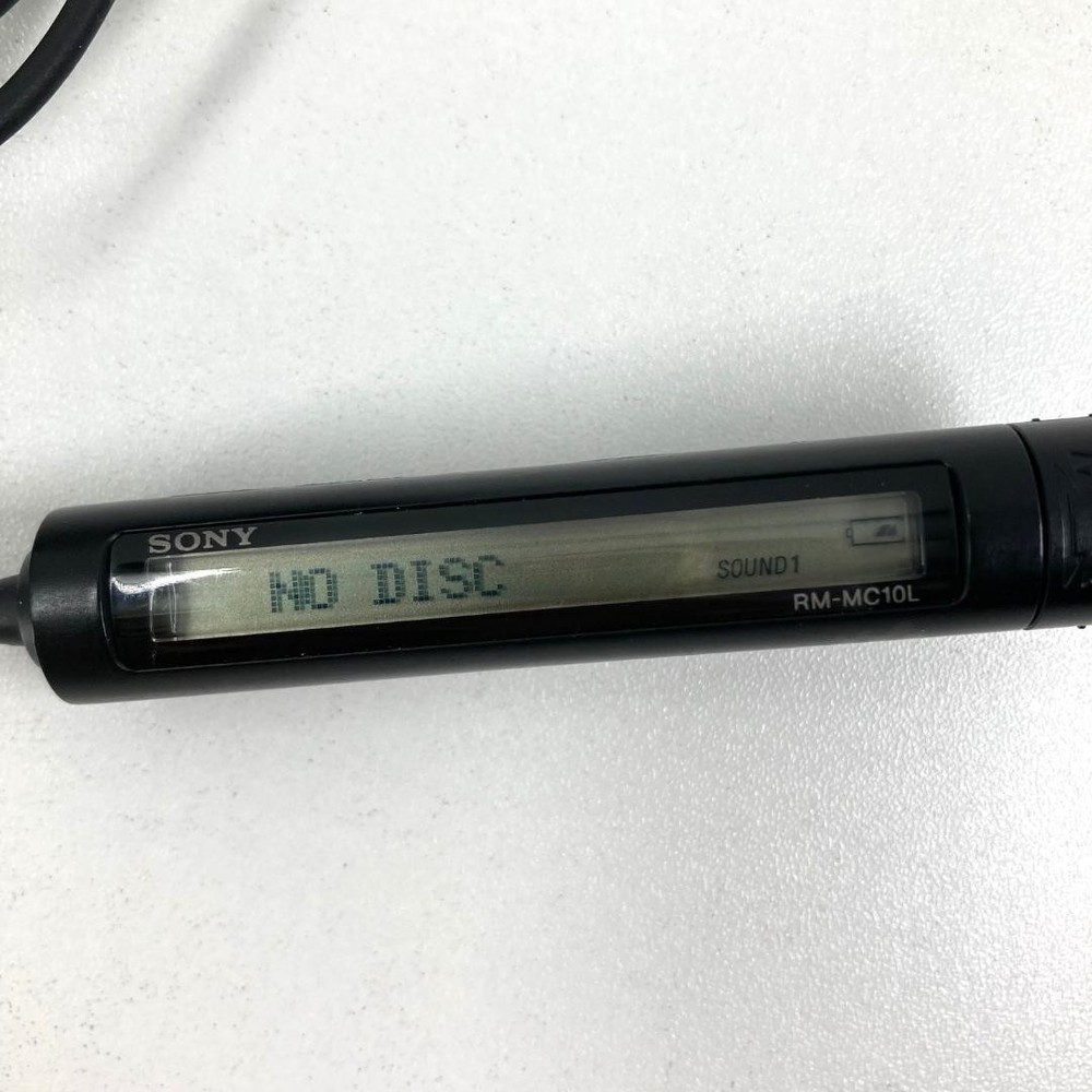 SONY MZ E500 Portable MD Player Silver Used Authentic Genuine Excellent