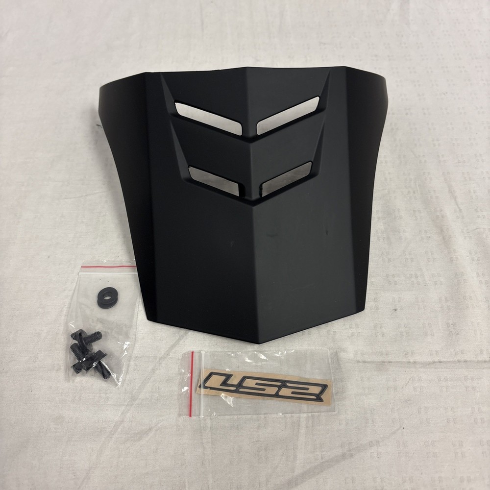 LS2 Xtra Helmet Replacement Visor Peak Matte Black