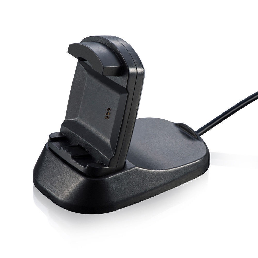 Charging Cradle Dock Stand Holder USB Cable Charger for Fitbit Ionic Smart Watch