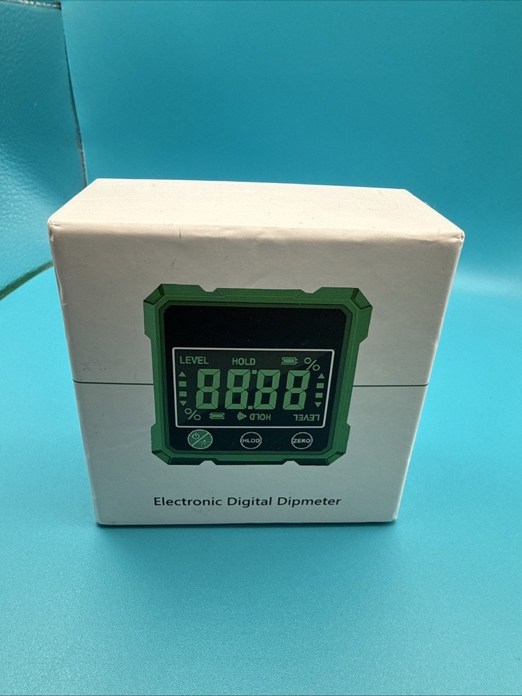 Digital Laser Protractor Inclinometer Square Head Electronic Dipmeter