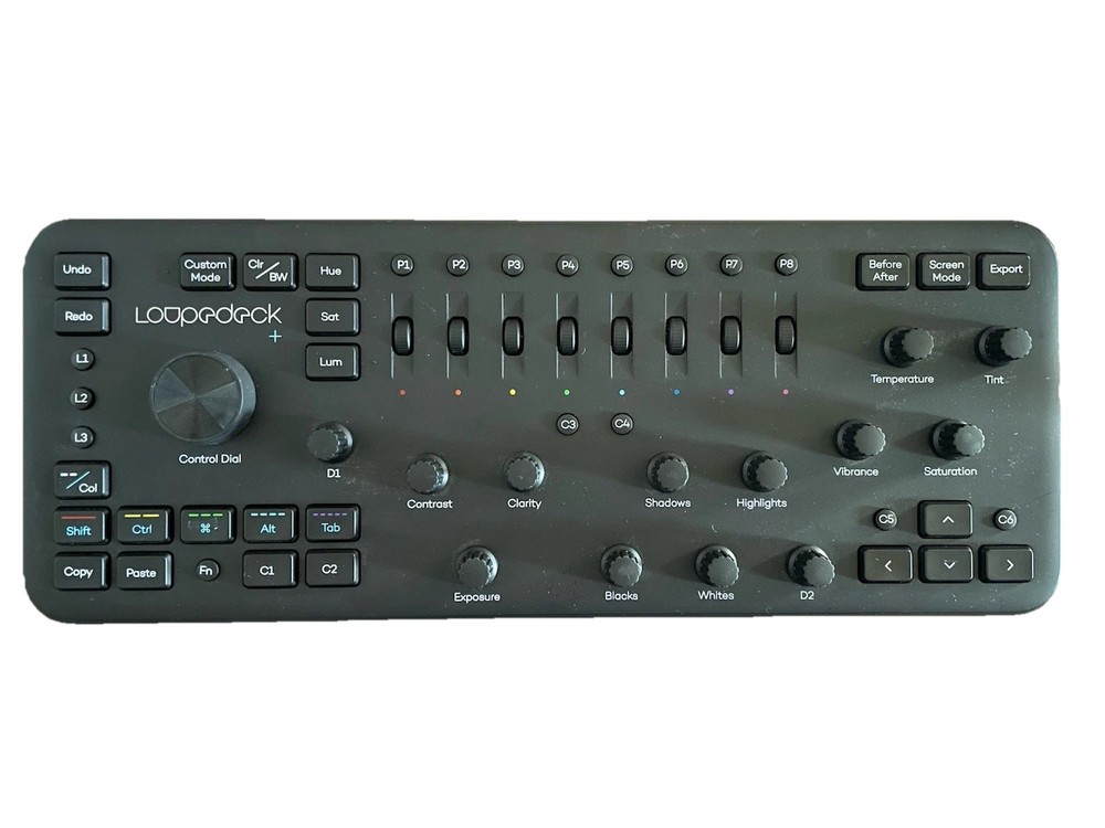 Loupedeck Plus Photo and Video Editing Console