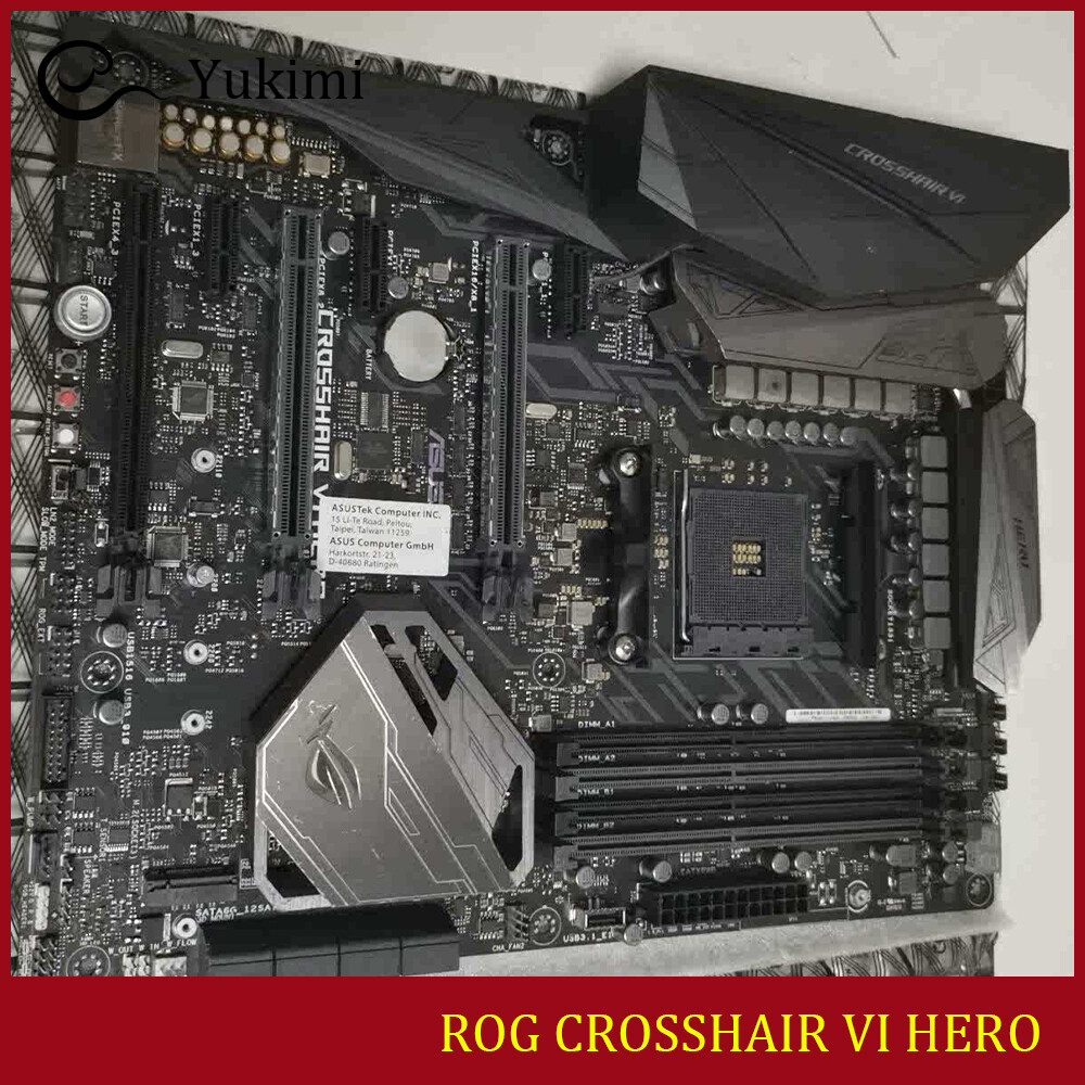 FOR ASUS ROG CROSSHAIR VI HERO 64GB AMD AM4 DDR4 Motherboard