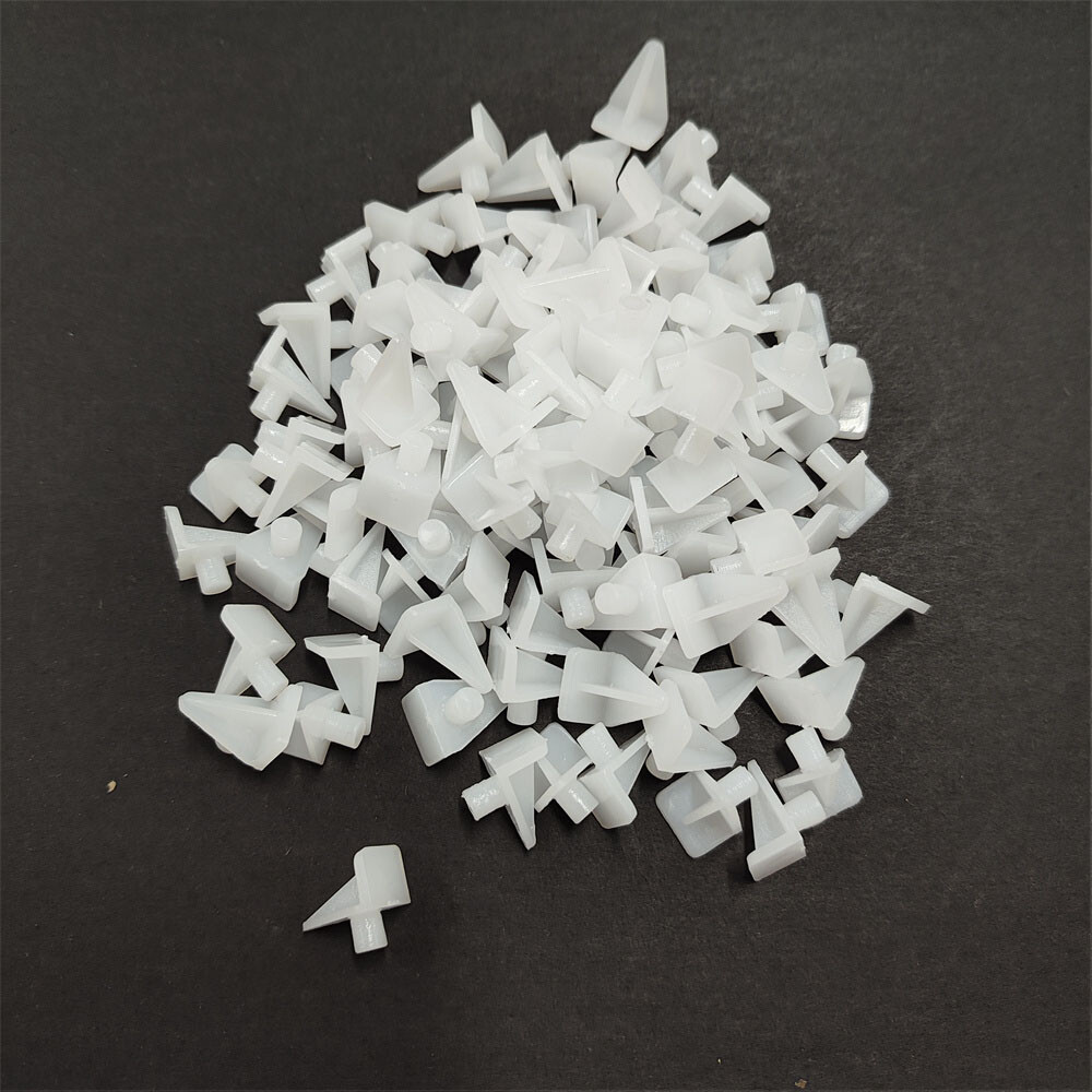200Pcs Plastic Shelf Support Peg Cabinet Shelf Clip Shelf Bracket Holder Peg 5mm
