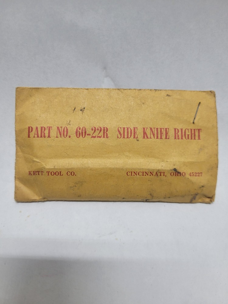Kett 60-22R Double Cut Shear Side Knife Right