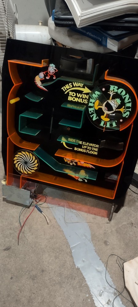 fun- e-ball arcade redemption playfield with parts #7
