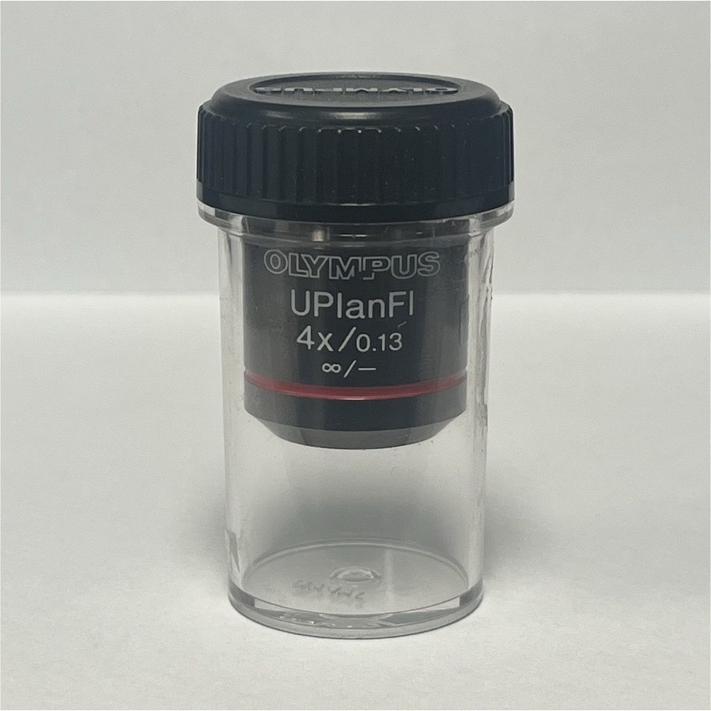 Olympus UPlanFI 4x/0.13 ∞/- Microscope Objective