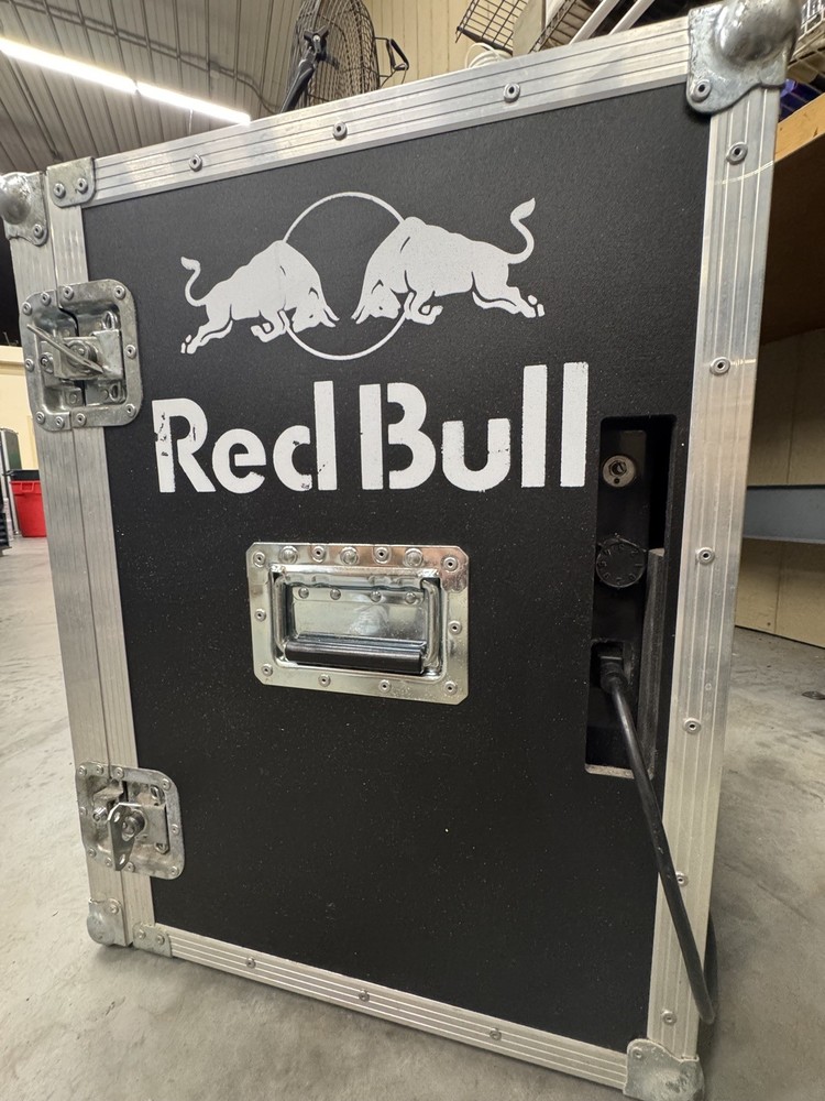 (Rare) Red Bull Flight Case Mini Fridge