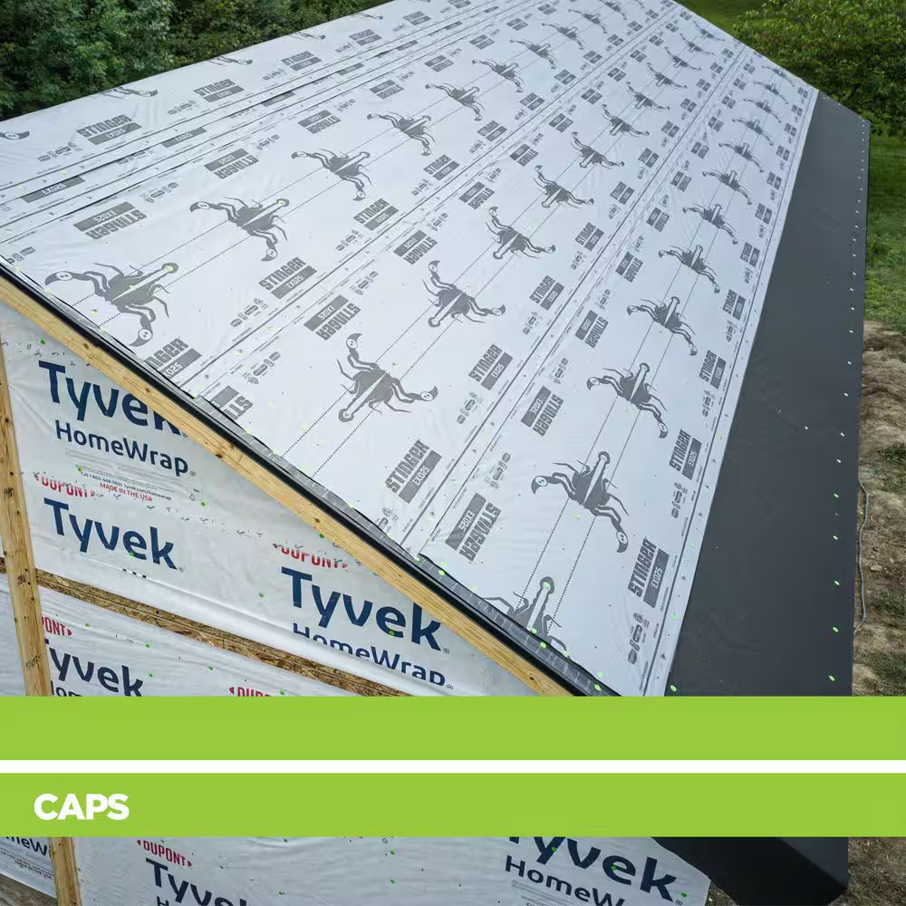 2 In. Electro Galvanized Ring Shank Nail with Plastic Cap (100-Count)