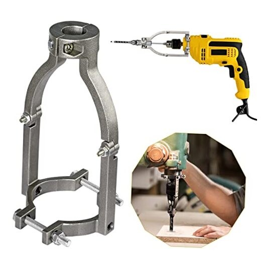 Square Hole Drill Bit Adapter for Easy Installation and Disassembly -