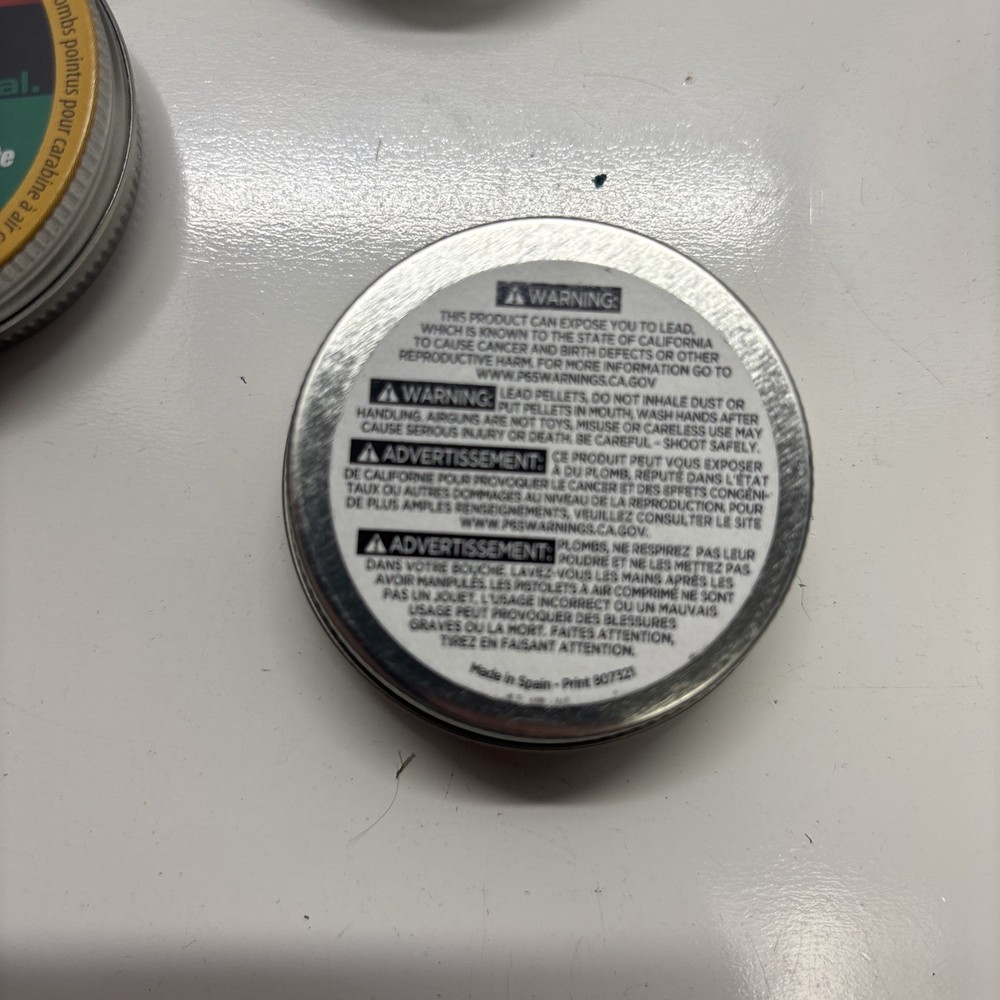 4-NEW Unopened (250 Count Tin) DAISY .177 Caliber PRECISION MAX Pointed Pellets