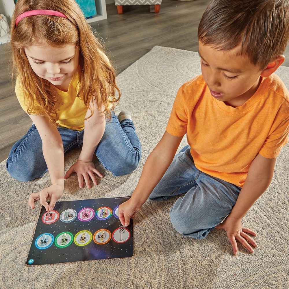 hand2mind Numberblocks Heroes with Zeroes MathLink Cubes Activity Set,...