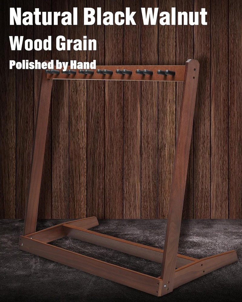 Multi Guitar Rack Stand Wooden Display