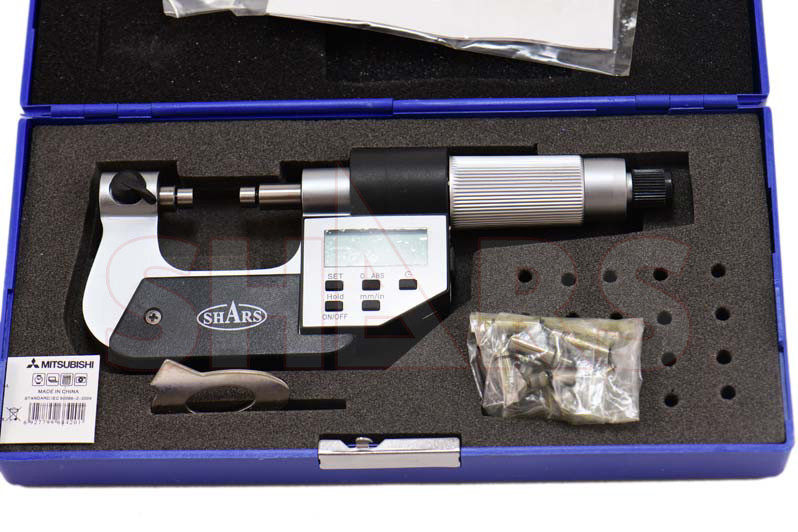 SHARS 0-1" Universal Anvil Electronic Micrometer P]