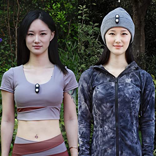 Clip On Flashlight for Running Walking at Night Handsfree Work Light
