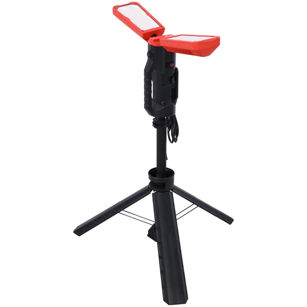 10000 Lumen Camping Light LED Work Light with Extendable Tripod +2x50W LED Light