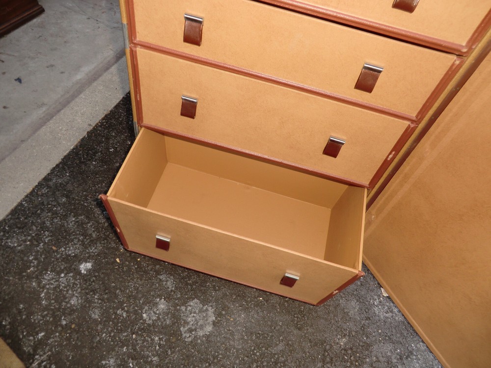 Antique Hartman Turntable Steamer Trunk