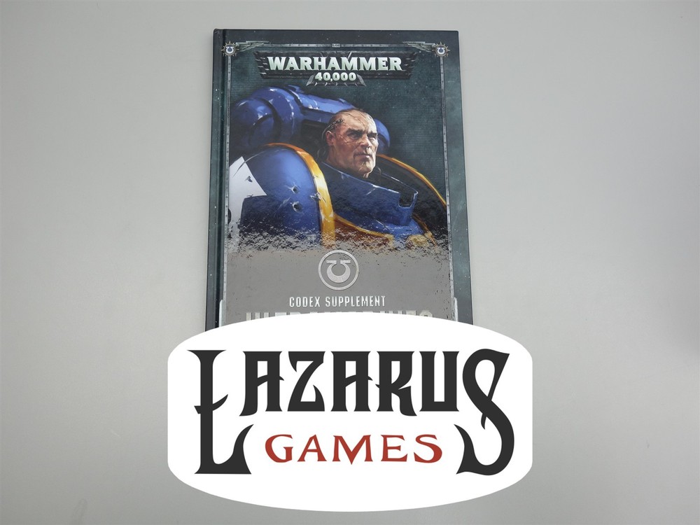Warhammer 40k Codex Army Book - Space Marines Ultramarines Supplument oop 8th Ed