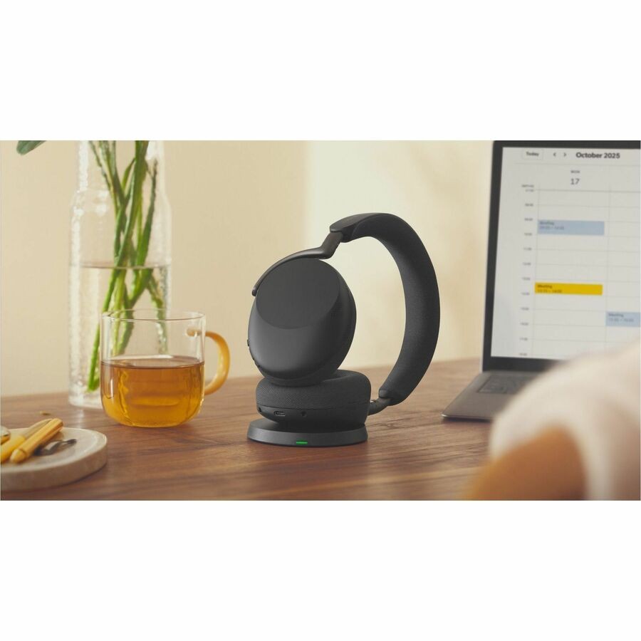 Jabra Evolve3 85 MS Teams Certified Wireless ANC Bluetooth Headset Black
