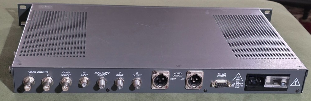 Videotek DM-154 Demodulator | Rack Mounted | Good Working Condition