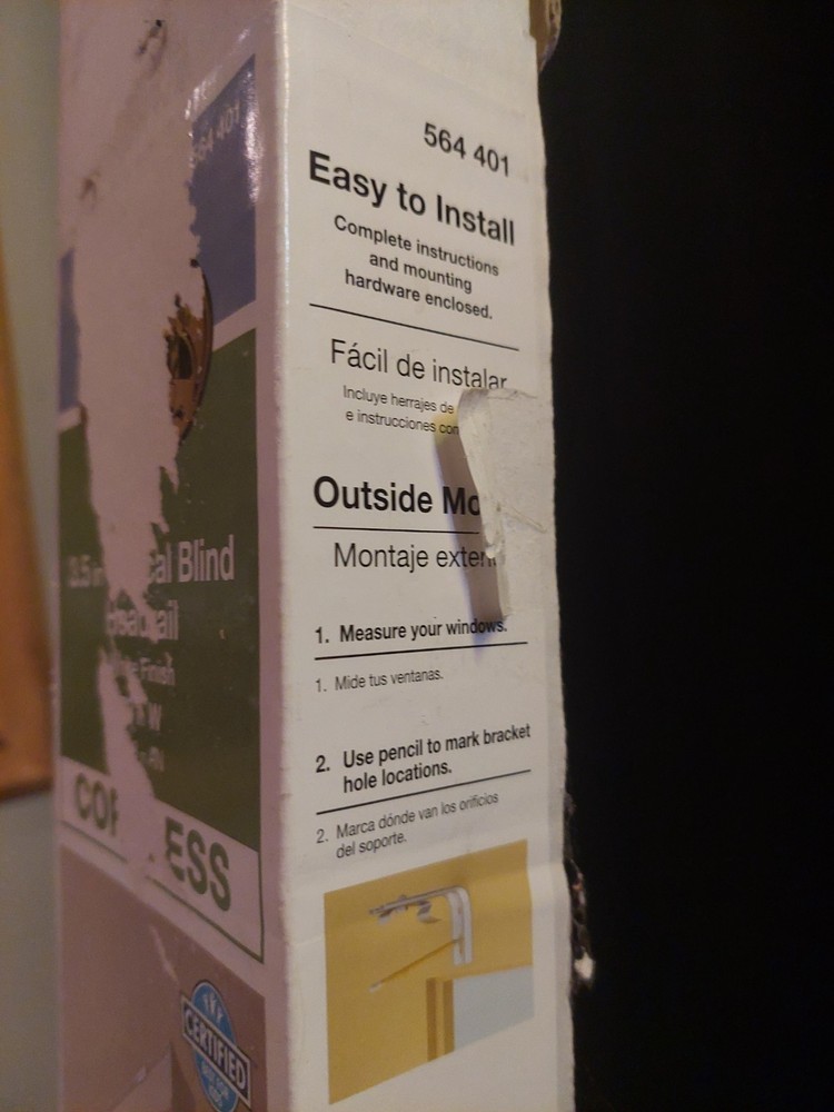 78" vertical blind header