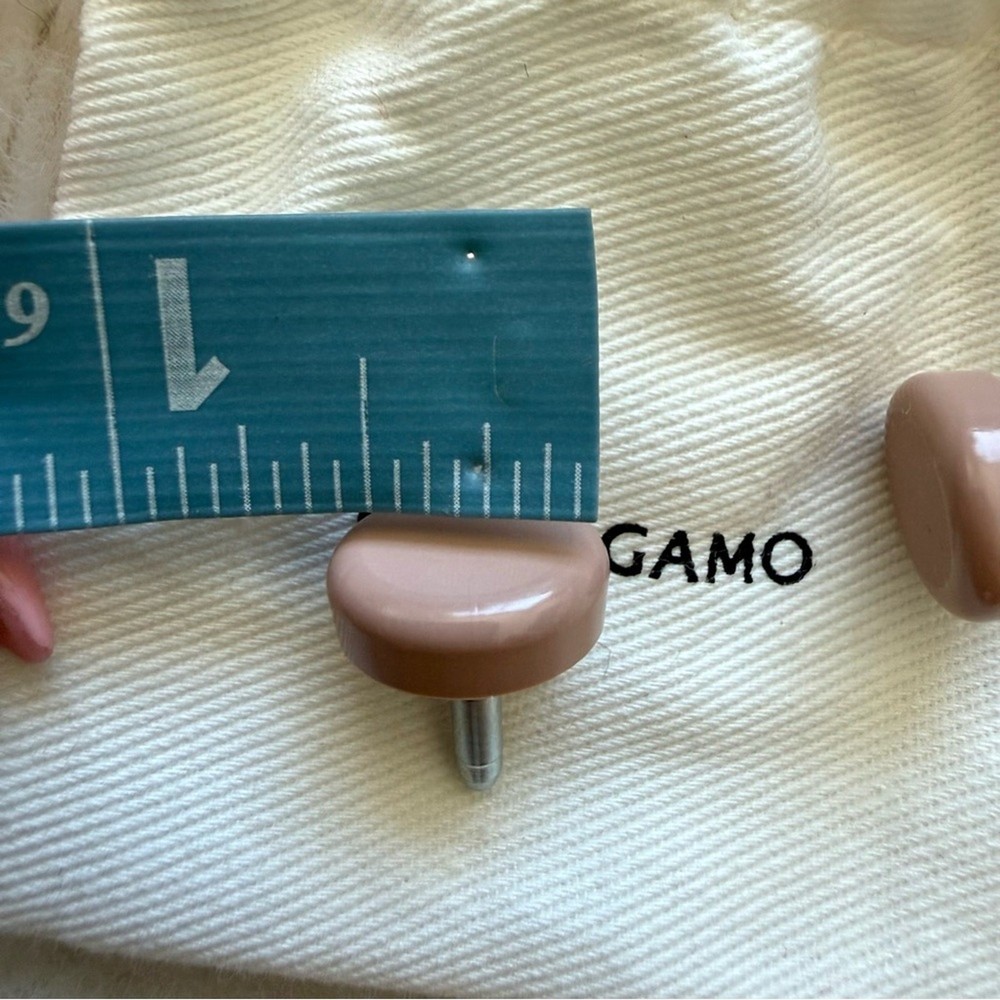 NEW Salvatore Ferragamo Heel Tips Replacement Authentic