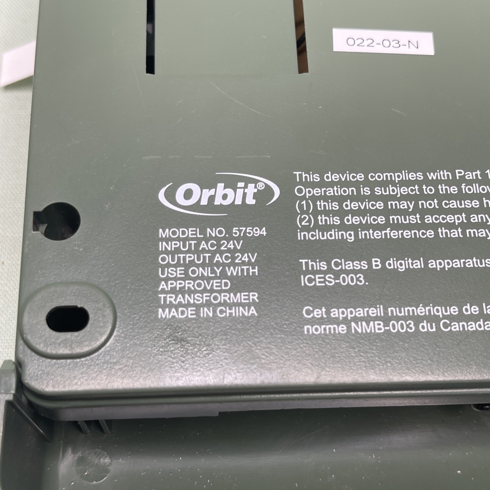 Orbit 57594 Easy Dial 4 Station Sprinkler Timer Controller Indoor Irrigation