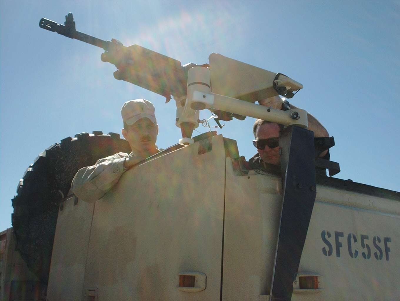 LMTV FMTV War Pig Mil Sys Group GPMG Mount