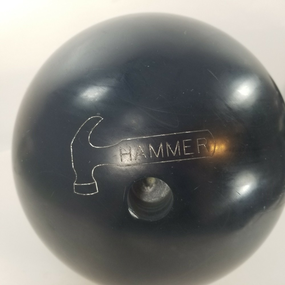Dark Blue Fab Hammer bowling ball 15lbs 6ozs