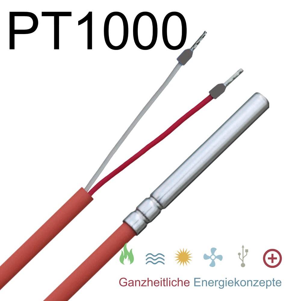 PT1000 / PT 1000 temperature sensor temperature sensor resistance thermometer +250° C