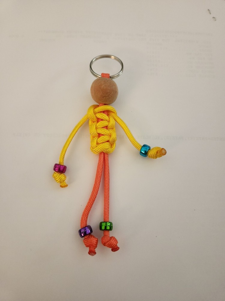 Paracord People Keychain