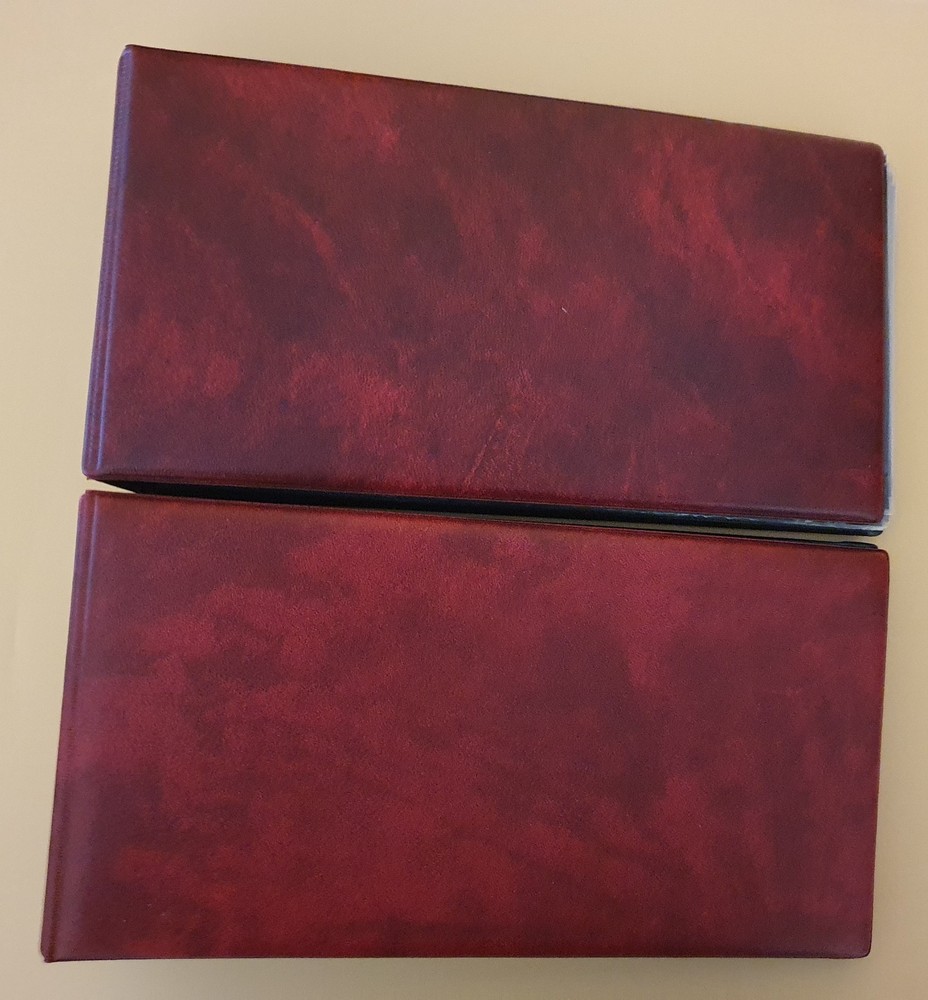 2 x BENSONS FDC ALBUMS INC. 24 INSERTS ENOUGH TO HOLD 48 COVERS #3213