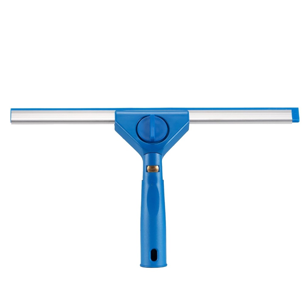 Multi-Purpose 13.5" Window Squeegee with 7" Handle, Rotating Window Cleaner f...