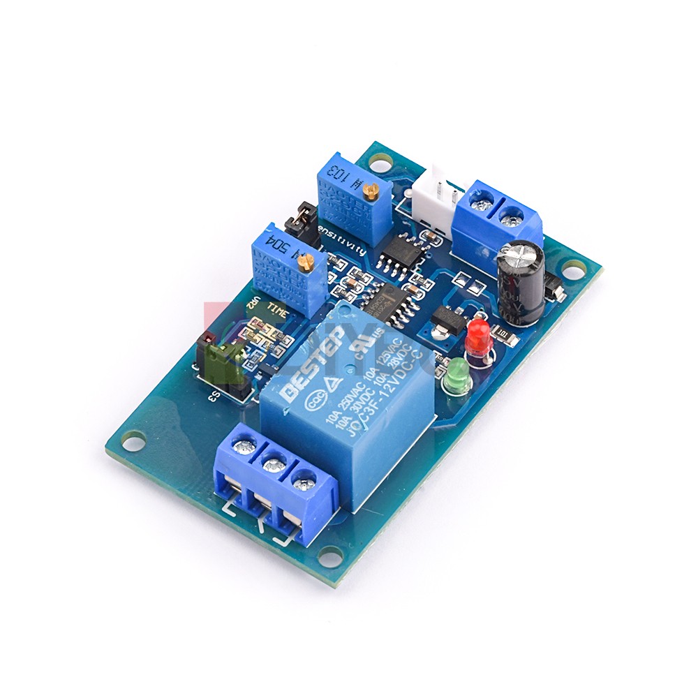 2PCS Photoresistor Relay Module 12V Light Detect Sensor Timmer Light Control New