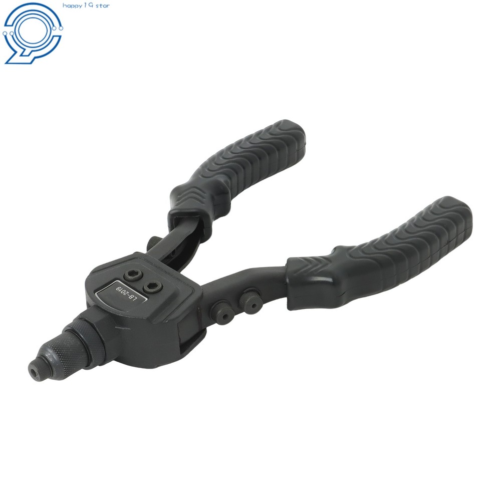 1/4 Pop Rivet Gun Kit 200 Blind Rivet 5 Interchangeable Rivet Head Multi-purpose