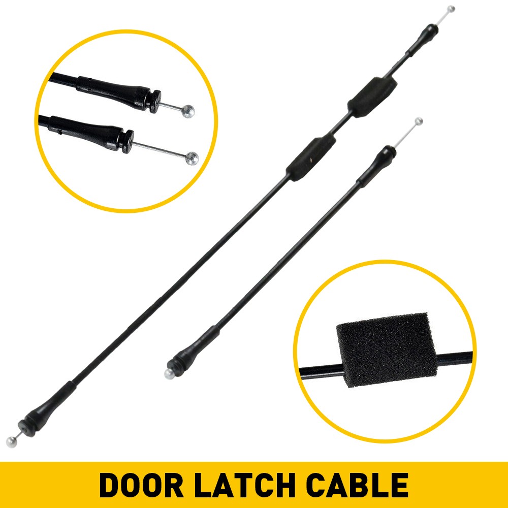 Rear Cargo Right Door Latch Release Cables for 1992-2014 Ford E150 E250 E350 Van