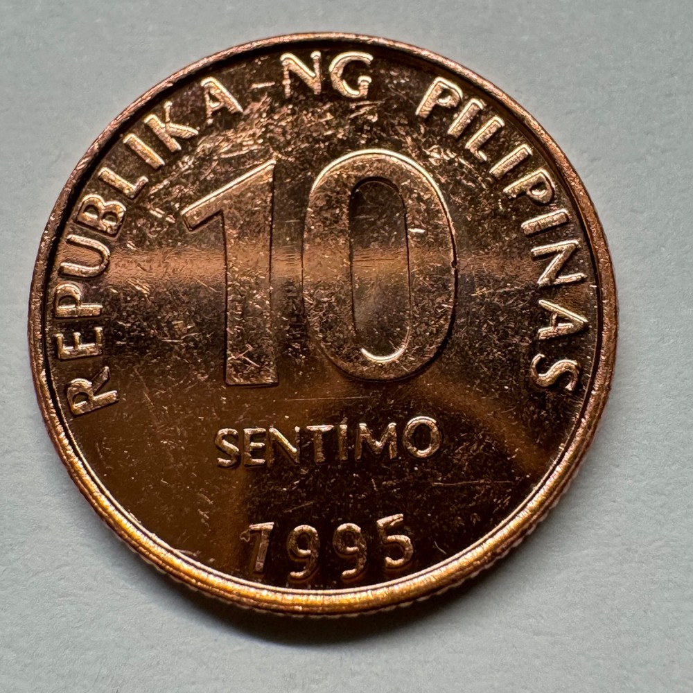 1995 Philippines 10 Sentimos - Coin #D-032