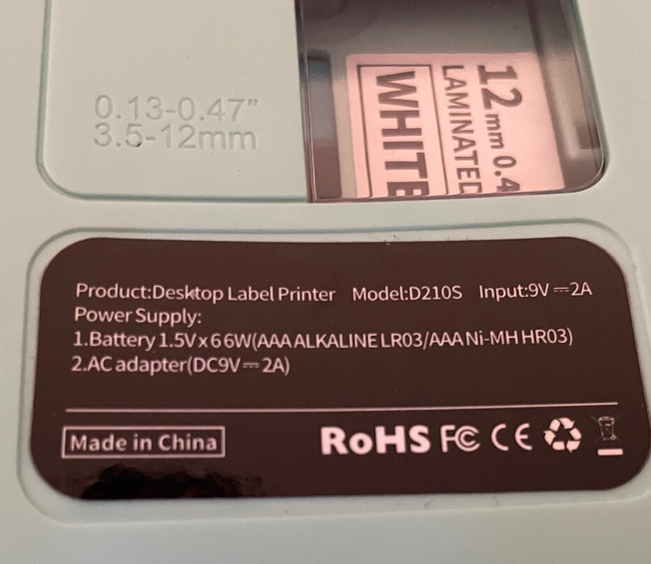 Desktop Label Printer