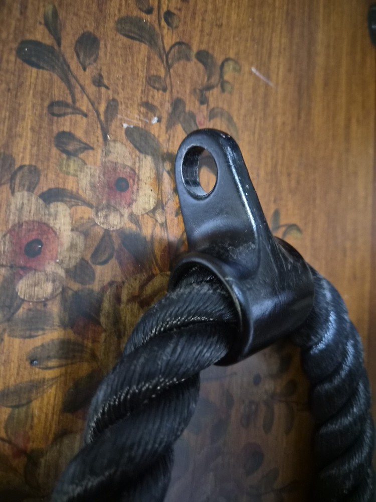 Tricep Rope with Rubber ends, High end cable Attachment