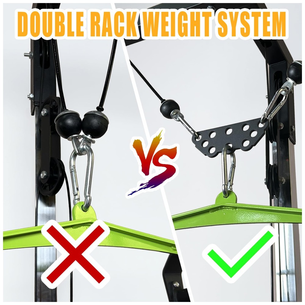 Lat Pull Down Bar for Home Gym, Cable Machine Attachment, Exercise Handle