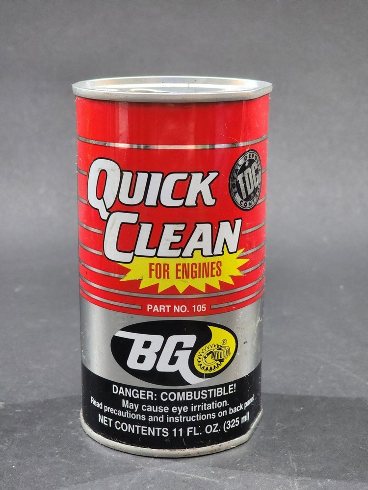BG Quick Clean For Engines PN 105 RARE