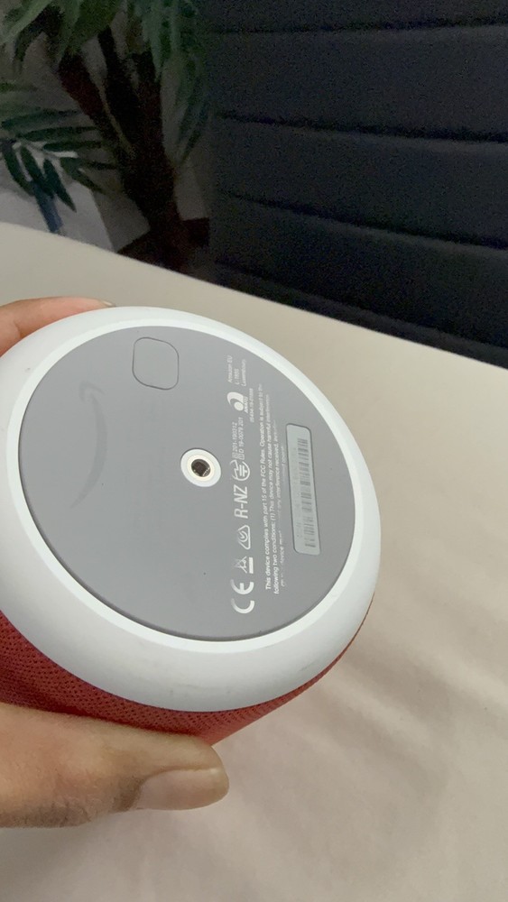 Amazon Echo 3rd Generation - Smart speaker with Alexa Red ‼️Without charger‼️