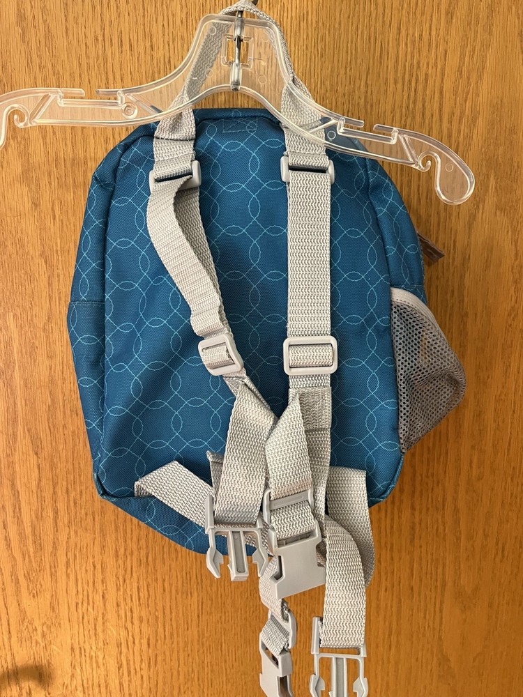 Eddie Bauer Small Backpack Mini Blue And Gray Nylon Goldbug