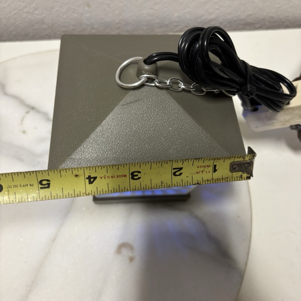 Vintage Small Interpur Electronic Bug Zapper Working