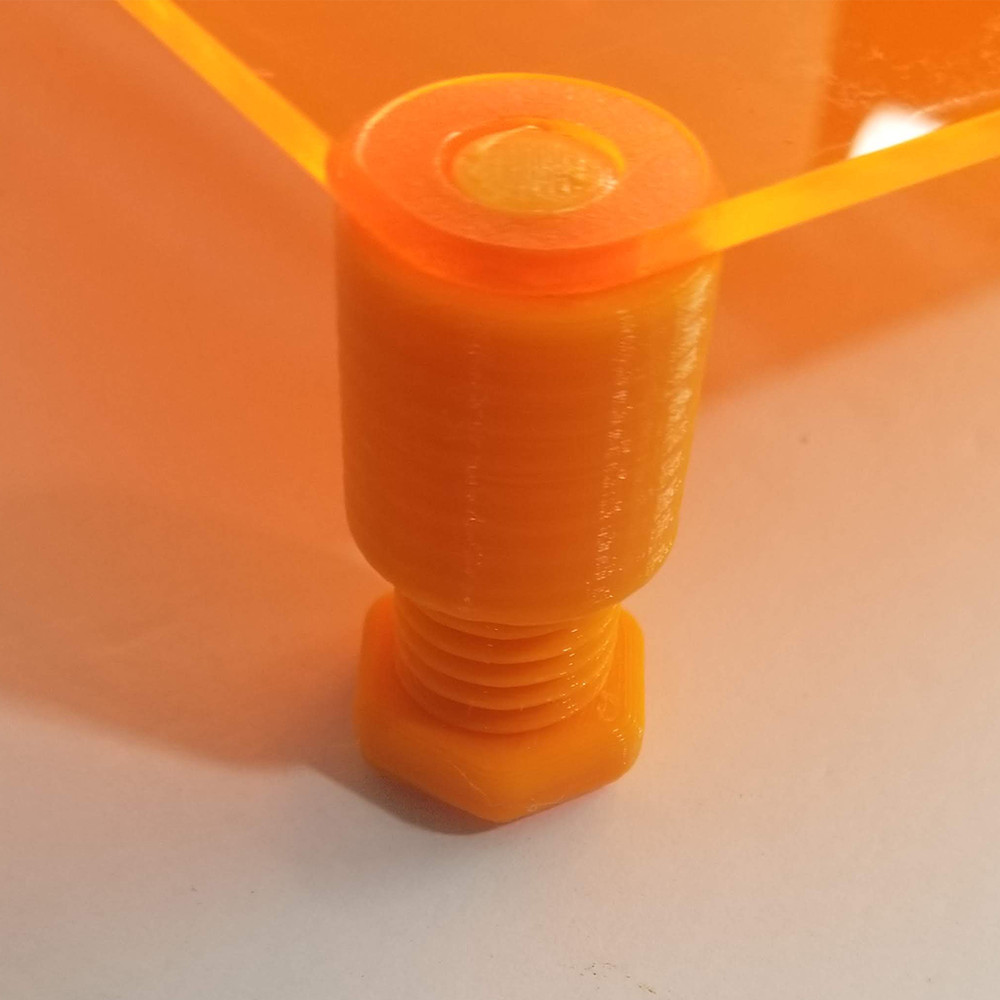 Adjustable Acrylic Skimmer Base - 3D Printed - Many Colors