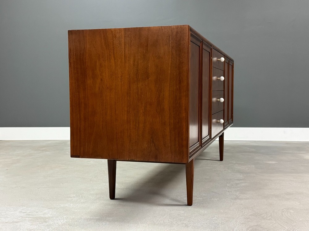 Refinished Kipp Stewart Walnut Credenza for Drexel