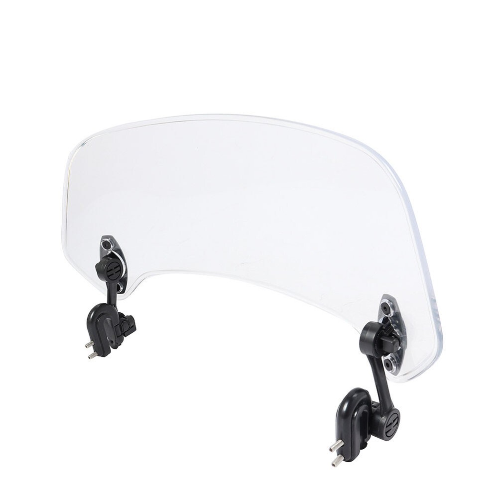 Motorcycle Adjustable Clip-on Windscreen Extender Windshield Extension Universal