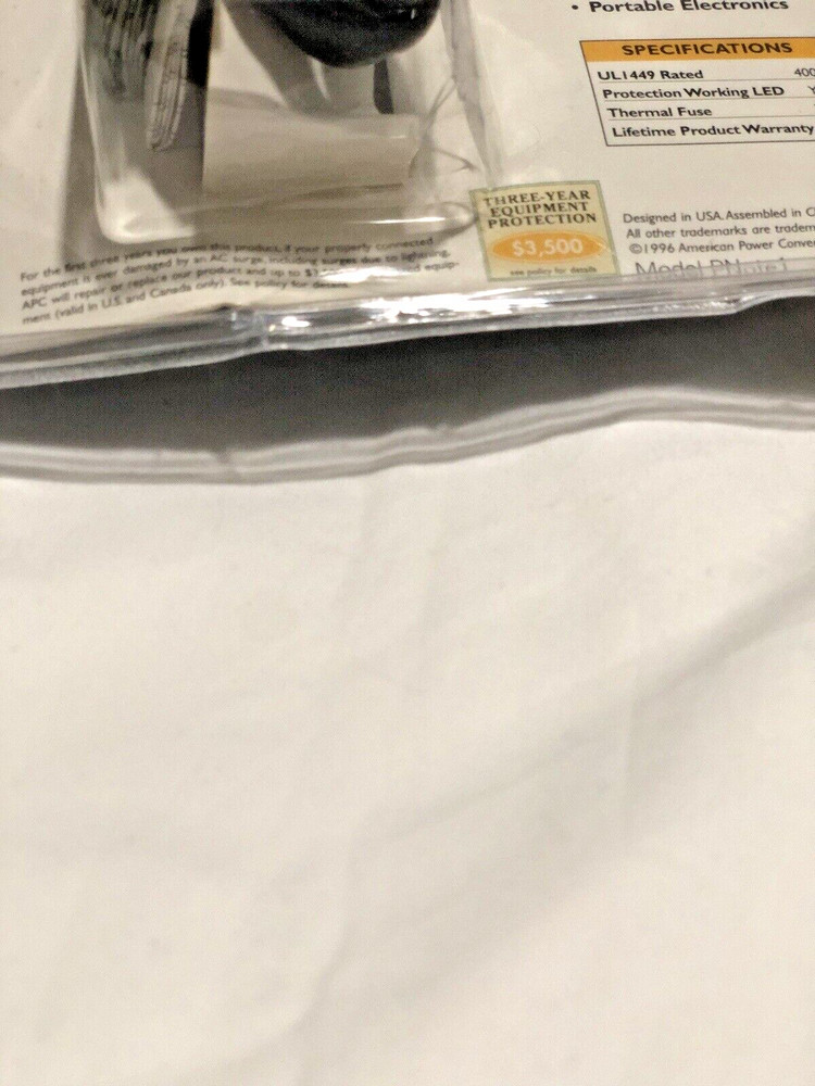 APC Notebook Surge Arrest Protector