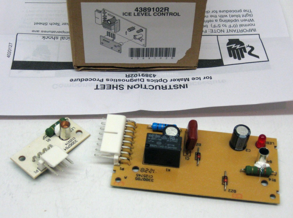4389102 Refrigerator Icemaker Infrared Immiter Board for Whirlpool Kitchenaid